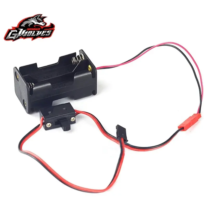 1/10 1/8 Rc On/Off Switch Jst Connector 6V Receiver Box Rc Light Nitro Power Box Battery Box Rc Fs Jlb Hsp Car Airplanes Boat 3