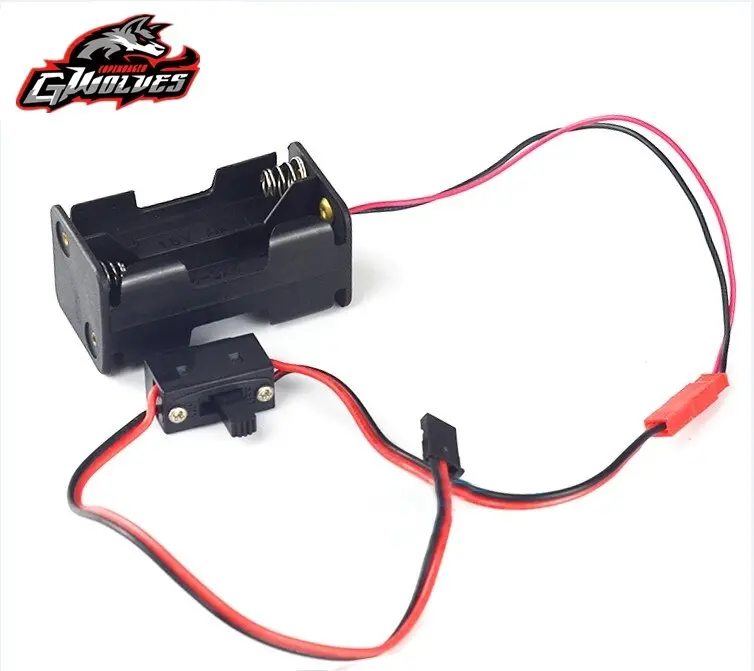 1/10 1/8 Rc On/Off Switch Jst Connector 6V Receiver Box Rc Light Nitro Power Box Battery Box Rc Fs Jlb Hsp Car Airplanes Boat 3