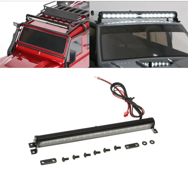 1/10 32 Led Roof Lamp Light Bar Rc Car Parts Crawler Traxxas Trx-4 Trx 4 1