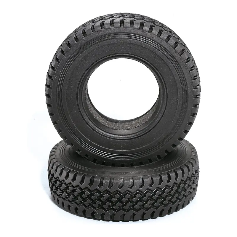 1/10 Detail Scale Rubber Rc Car Tires 3.35 Inch For Kb48693 Wheel 1.68 Inch 1