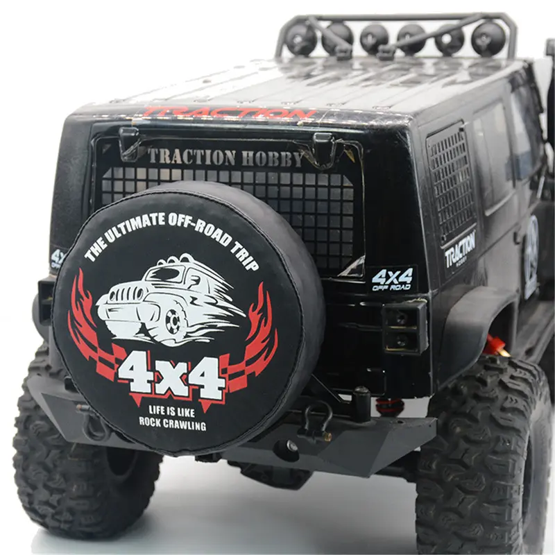 1/10 Spare Tire Cover Body Parts For Trx4 Scx10 D90 Km2 D90 Rc Crawler Car Accessories 1