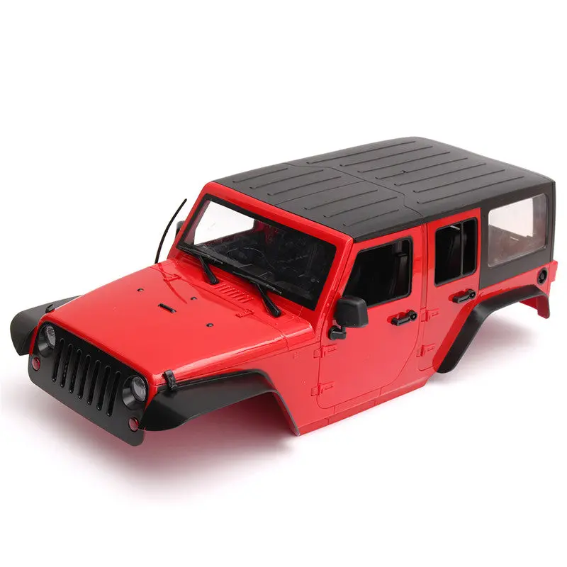 1/10 Speed Hard Plastic Speed Rc Car Body Shell Canopy Red For Axial Scx10 1