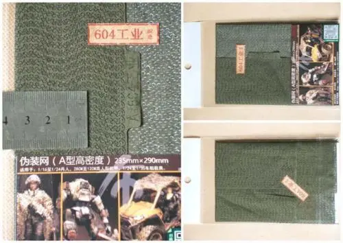 1/16 1/35 Rc Sherman German Military Tank Model Soldier Camouflage Net A1 Gn Th05135 1