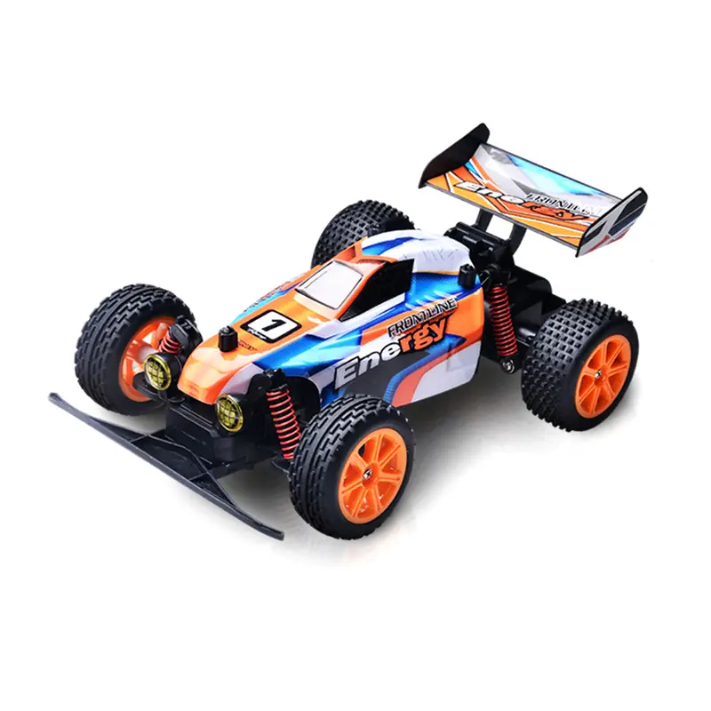 1/16 2.4G Rc Car Crawler 20Km/H With Head Light Proportional Control Toy Pvc 1