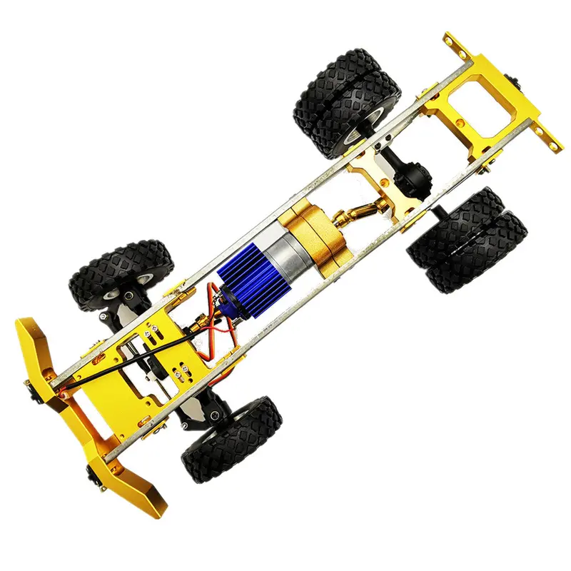 1/16 Upgraded Metal Rc Car Chassis Unassembled Kit For Off-Road Truck Vehicles Diy Parts 1