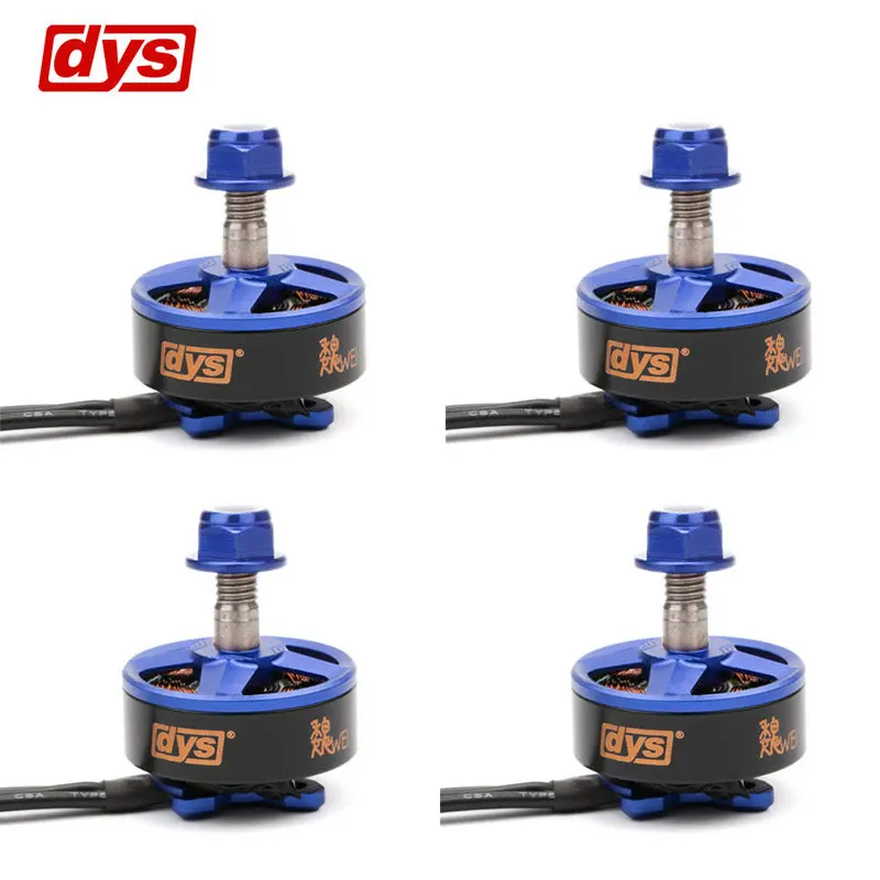 1 / 4Pcs Dys Samguk Series Wei 2207 2300Kv 2600Kv 3-4S / 1750Kv 4-6S Brushless Motor For Rc Model Multicopter Spare Part 1
