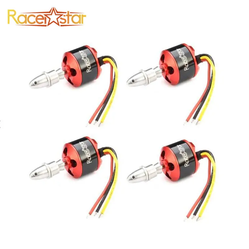 1/4Pcs Racerstar Br2212 1400Kv 2-4S Brushless Motor For Rc Airplane Quadcopter Fpv Drone Multicopter Rc Parts Multirotor Accs 1