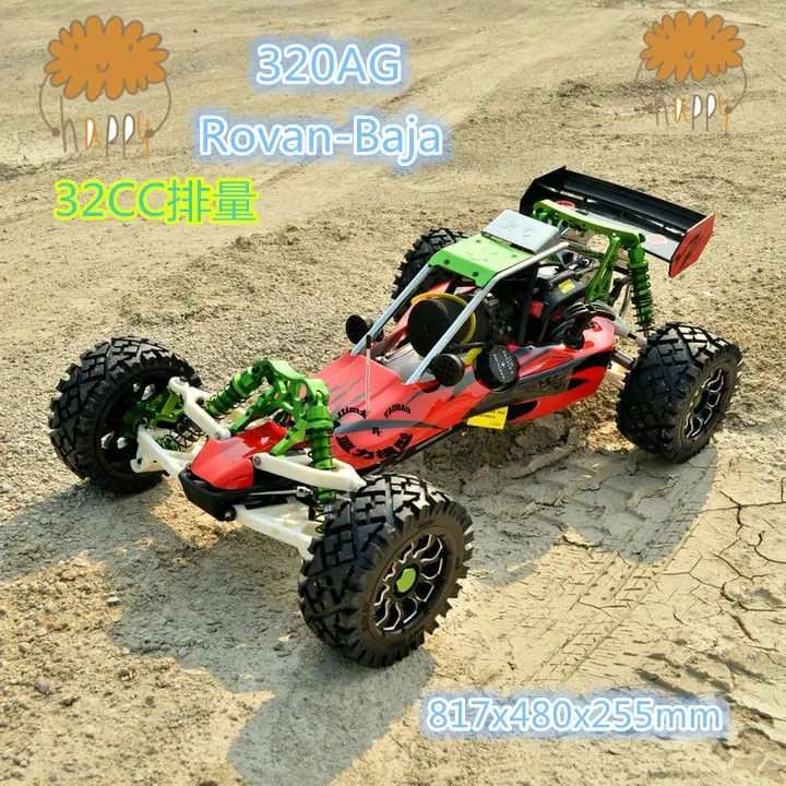 1/5 Scale Rovan 320Ag Gas, Petrol Buggy Rtr 32Cc Engine Hpi Baja 5B Ss King Compatible 1