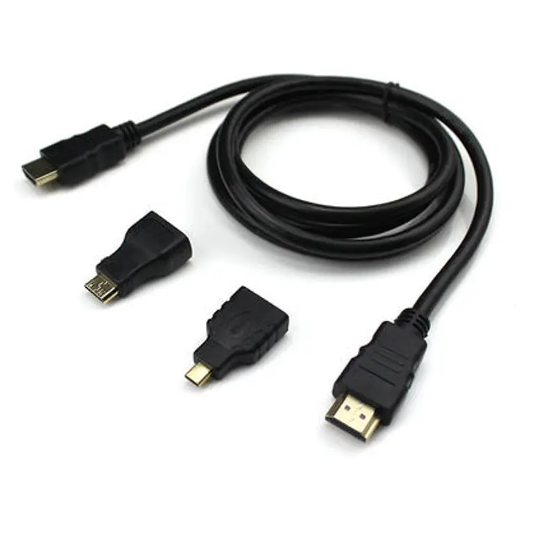 1.5M 150Cm Standard Hd Port-A Cable Mini Hd Port-C Micro Hd Port-D Adapter Connector 1