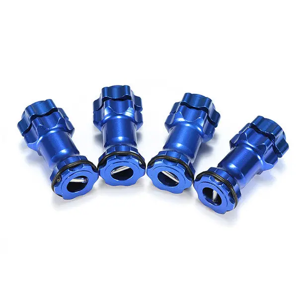 1/8 Aluminum Alloy 17Mm Wheel Hex Hub Adapter Extension 30Mm Rc Car Parts Blue 1