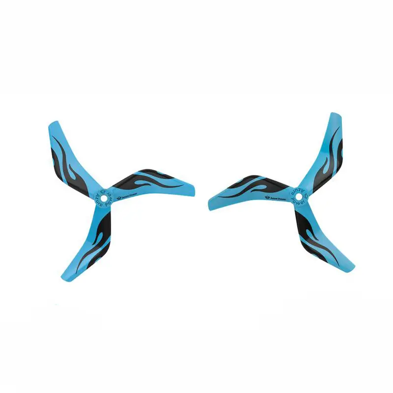 1 Pair Azure Power 5045 5X4.5X3 3-Blade 5 Inch Pgf Glass Fiber Propeller For Rc Drone Fpv Racing 1