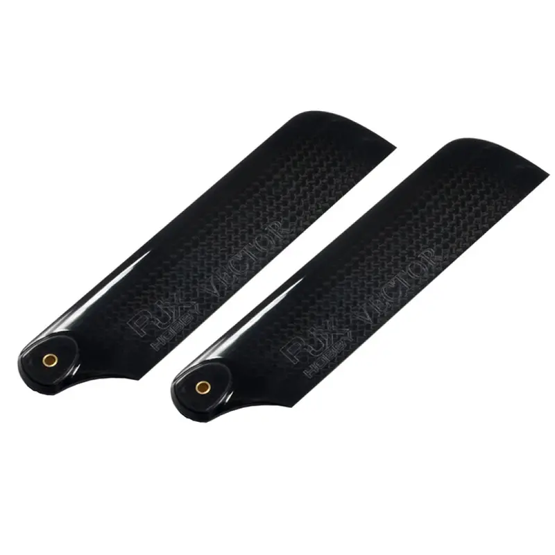 1 Pair Rjx 120Mm Carbon Fiber Tail Blade For 800 Rc Helicopter 1