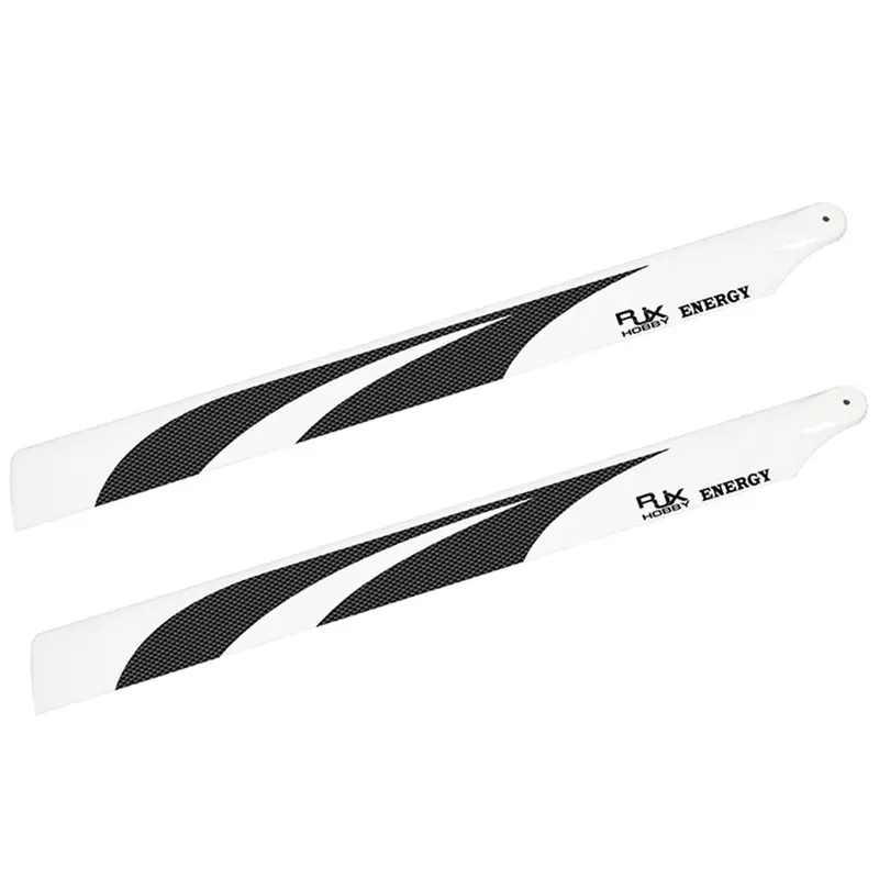 1 Pari Rjx 600Mm Carbon Fiber Main Blade For Rjx X-Treme 50 T-Rex 600 Rc Helicopter 1