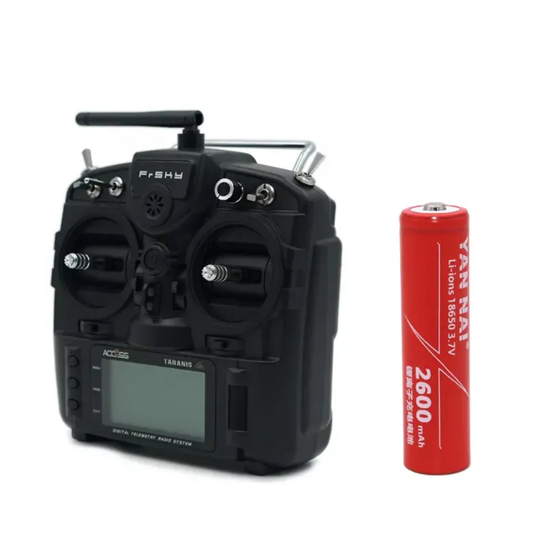 1 Pc 3.7V 2600Mah 18650 Li-Ion Battery For Frsky X9 Lite Radio Transmitter 1