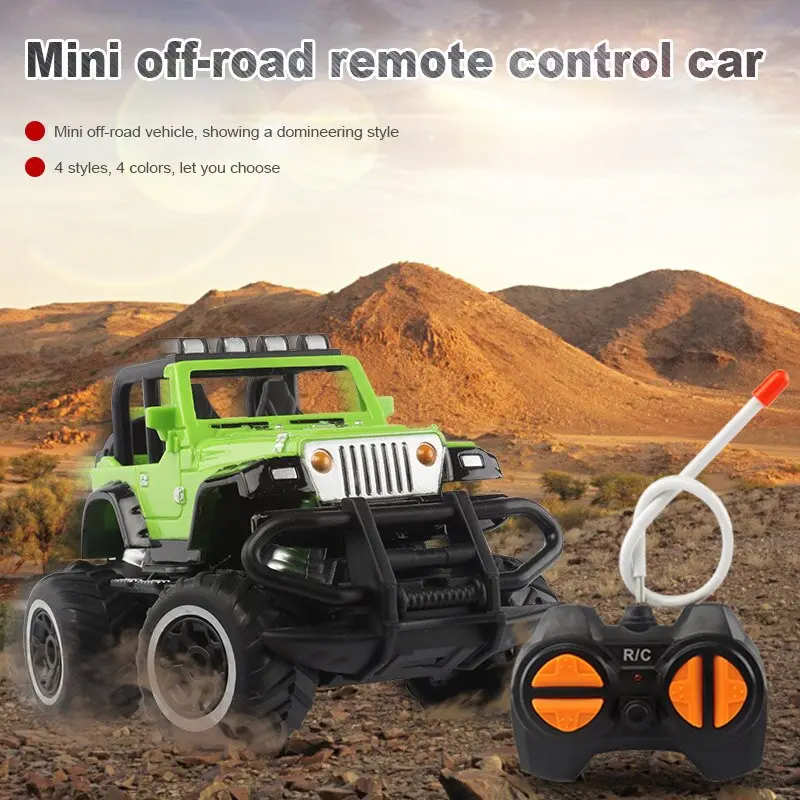 1 Pcs Electric Rc Car Remote Control Toy Wireless Mini Off Road For Children Kids M09 1