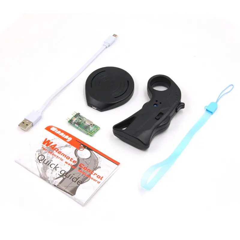 1 Set 2.4G Mini Remote Control Transmitter Built-In Lithium Battery For Electric Skateboard Longboard 1