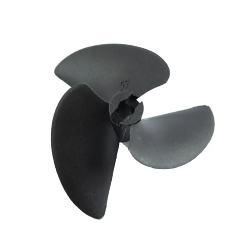 1 Set 3 Blade Nylon Propeller P1.4 Dia 47Mm 52Mm 55Mm 57Mm For 3/16 Shaft Rc Boat 1
