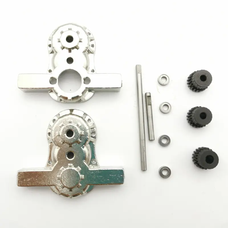 1 Set All Metal Transfer Gear Box Kit For Wpl B16 B24 B36 C24 Jjrc Q65 1/16 Rc Vehicles Parts 1