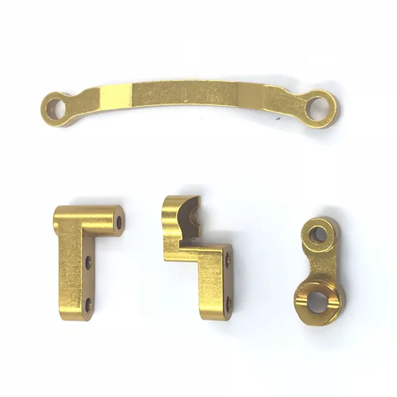 1 Set Himoto 1/18 Rc Car Spare Parts Aluminum Alloy Servo Saver + Steering Joint 1