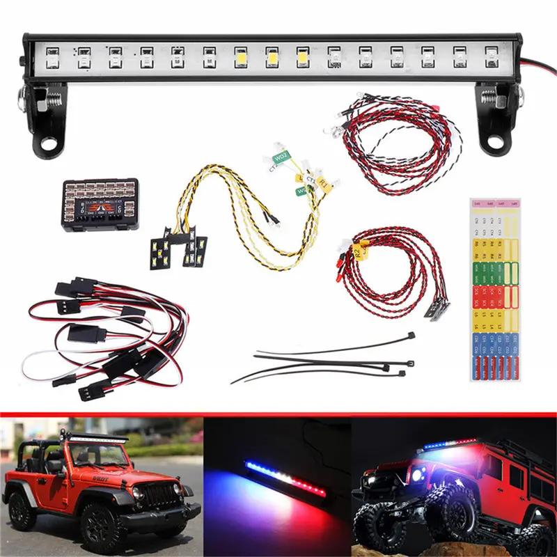 1 Set Led Light For 1/10 Rc Car Crawler Traxxas Trx4 Ford Bronco Ranger Xlt 1