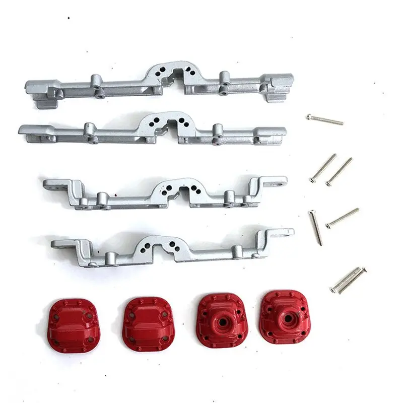 1 Set Mn90 Mn45 Mn96 Mn99 1/12 Upgraded Metal Front Rear Axle Housing Rc Car Spare Parts 2