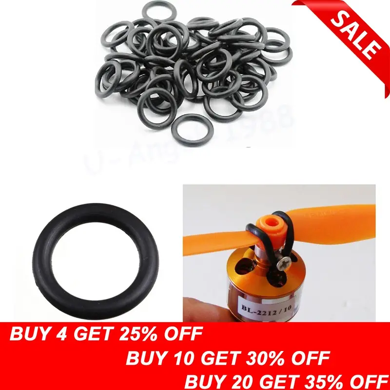 10/20 Pcs O Rings Brushless Motor Propeller Protector ,Aprons,Strong Aprons For Rc Airplane 1