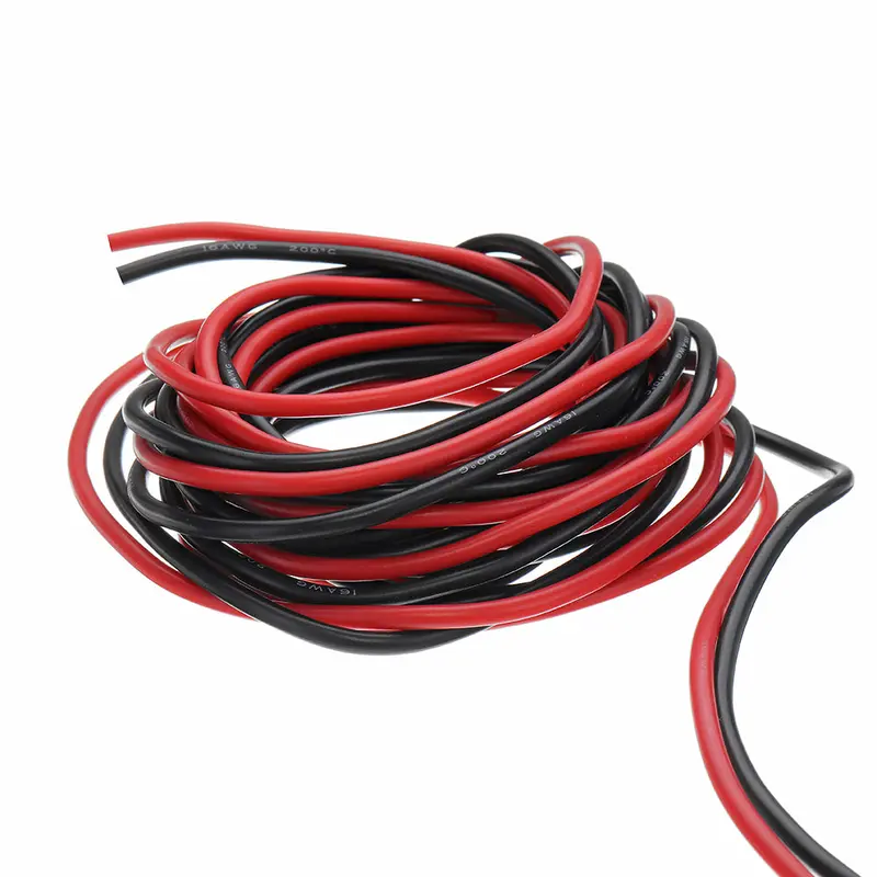 10 Feet 16Awg Wire Soft Silicone Cale High Temperature Tinned Copper Flexible Wire 1
