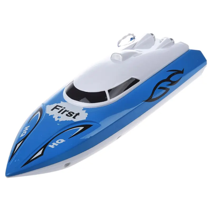 10 Inch Mini Rc Boat Radio Remote Control Rtr Electric Dual Motor Toy Colour:Blue Red 1