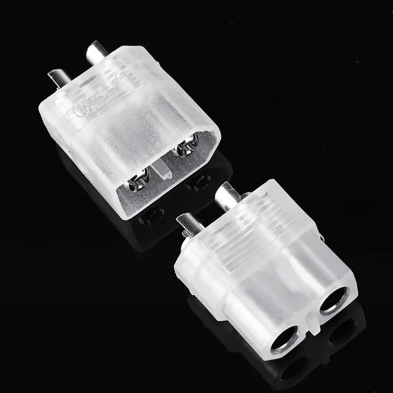 10 Pairs/20 Pcs Uruav Xt60 Transparent Plug Male Female Bullet Connector For Rc Drone Fpv Racing 1