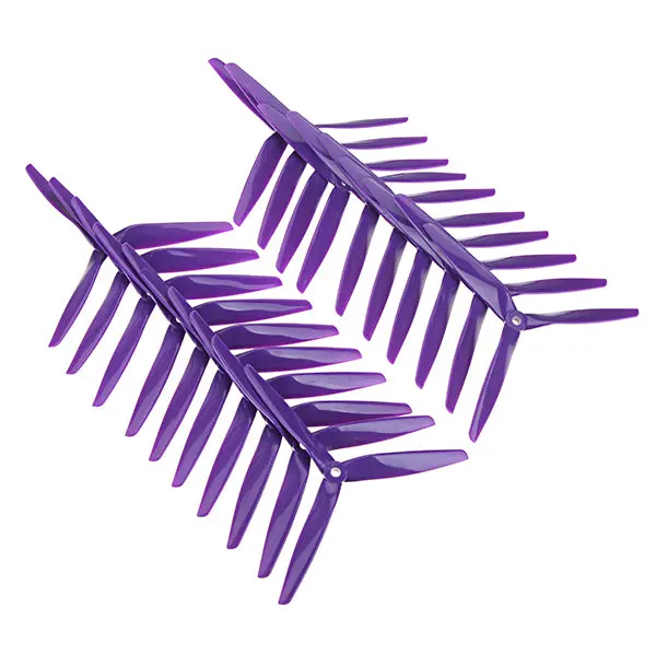 10 Pairs 6055 6X5.5X3 3-Blade Propeller Cw Ccw For Rc Drone Fpv Racing 1