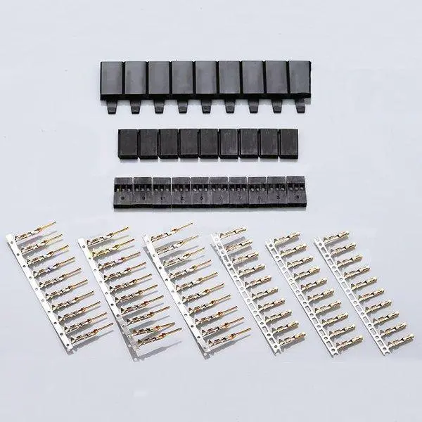 10 Pairs  Futaba Servo Plug Set Gold Plated Male & Female 1