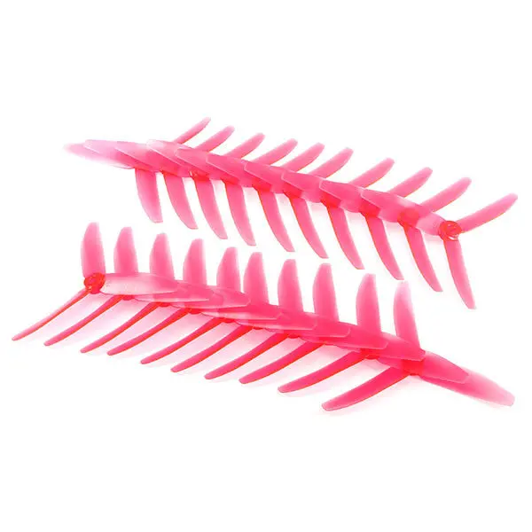 10 Pairs Geprc 5040 V2 5 Inch 3 Blade Propeller Transparent Color For Rc Multirotor Fpv Racing Drone 5
