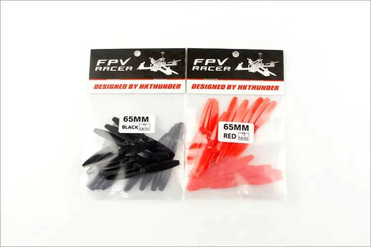 10 Pairs Kingkong 65Mm Blade Propeller Prop For 720 8520 Coreless Motor Diy Kingkong Q100 Micro Quadcopter 1