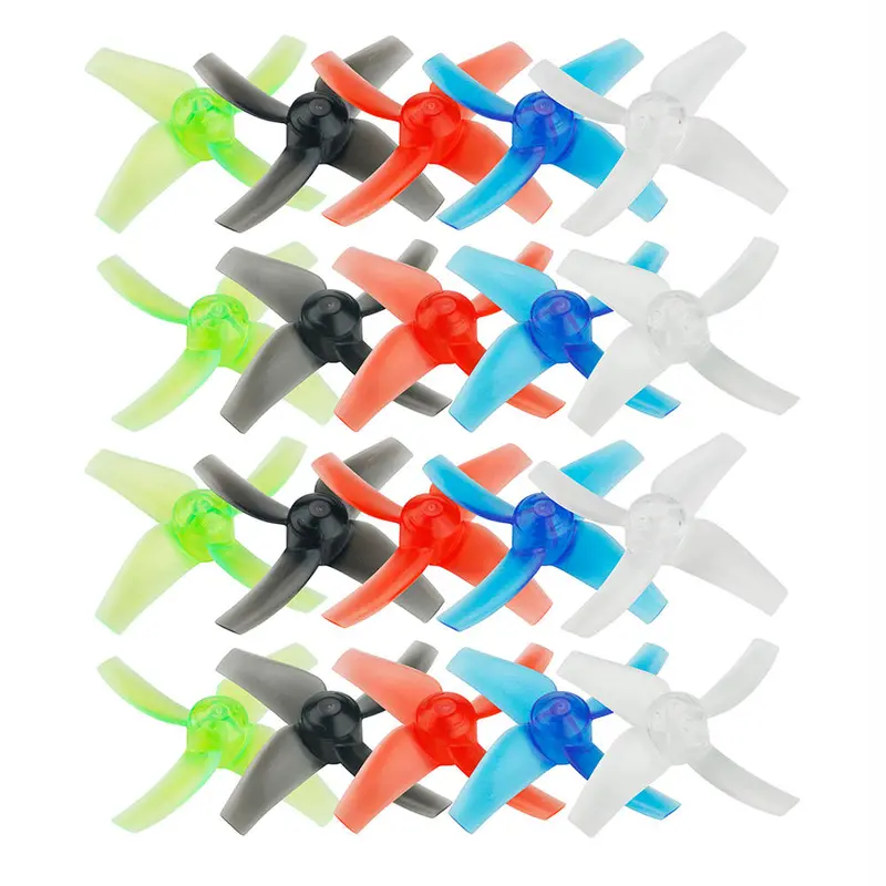 10 Pairs Kingkong/Ldarc 48Mm 4-Blade 1.5Mm Hole Propeller For Tiny Gt7 Gt8 2019 V2 Fpv Racing Drone 1