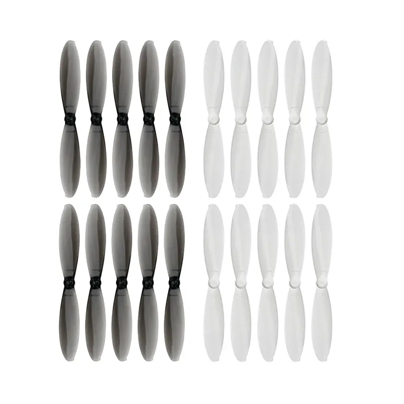 10 Pairs Kingkong / Ldarc 56Mm 1.0Mm Hole 2-Blade Propeller For Rc Drone Fpv Racing 1