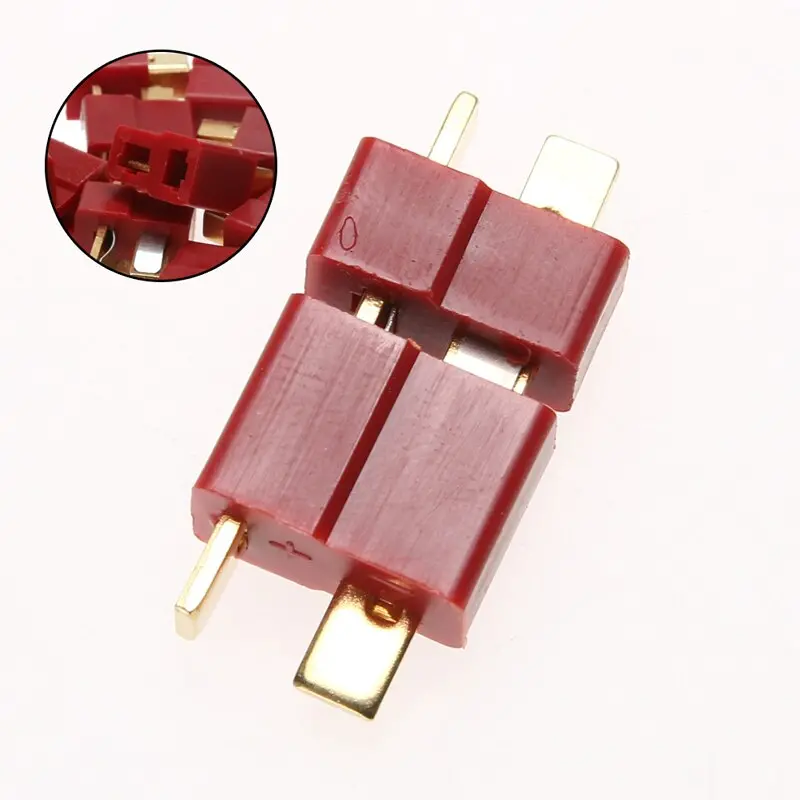 10 Pairs Ultra T-Plug Connectors Fit Deans Lipo Rc Lipo Battery Helicopter 10 Pair T Plug Connectors Male Female For Deans Props 1
