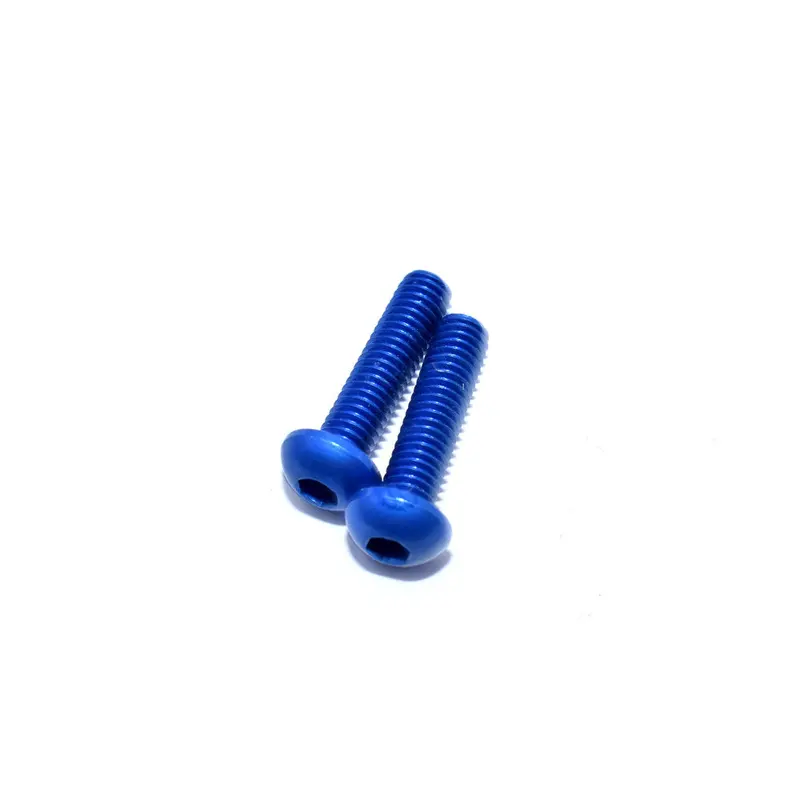 10 Pcs Aurorarc M3x6 Half Round Head Screw 7075 Aluminum For Rc Fpv Racing Drone 1