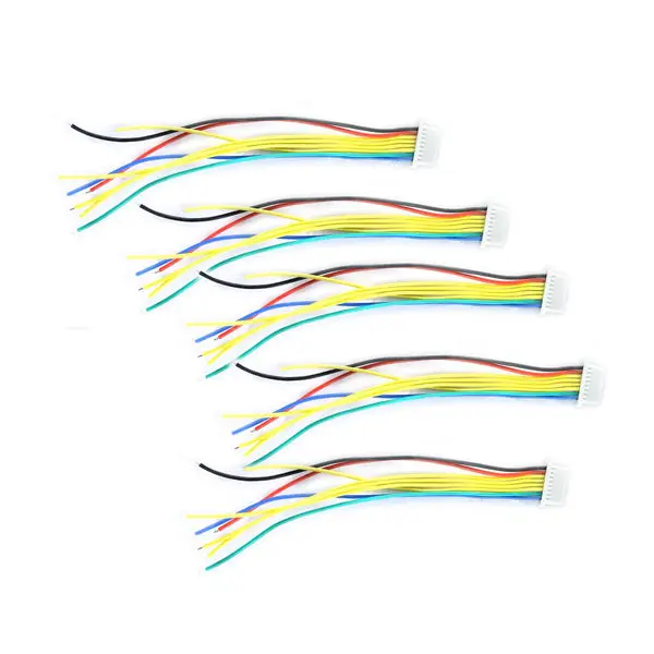 10 Pcs Flywoo 8 Pins Sh1.0 8Cm Silicone Wire For Rc Drone Fpv Racing Multi Rotor 1
