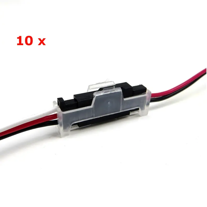 10 Pcs Universal Servo Plug Wire Cable Safety Clip For Rc Aircraft Airplane Modell 1