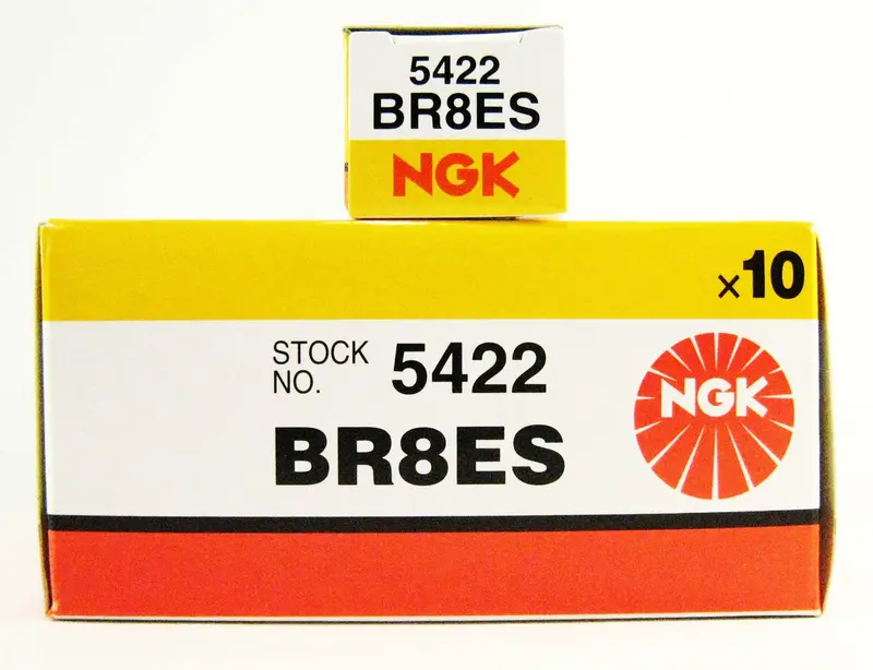 10 X Br8es Ngk Spark Plugs 1