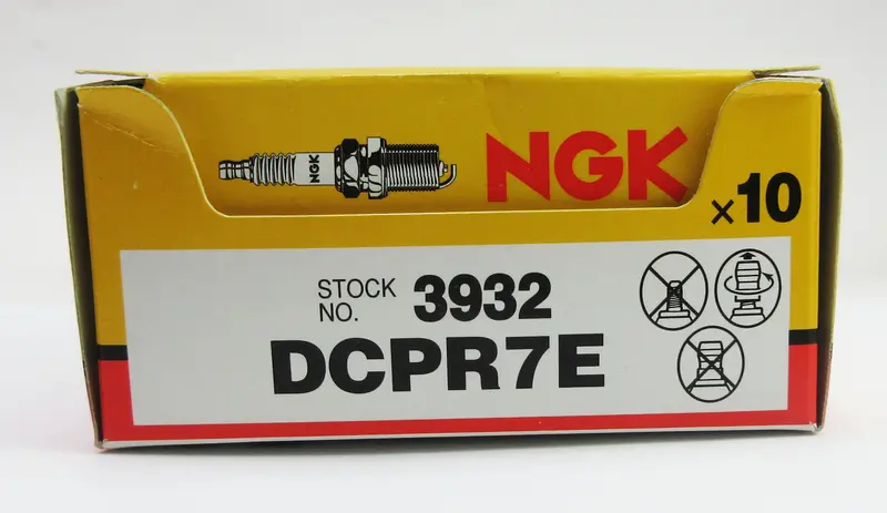 10 X Dcpr7e Ngk Spark Plugs 1