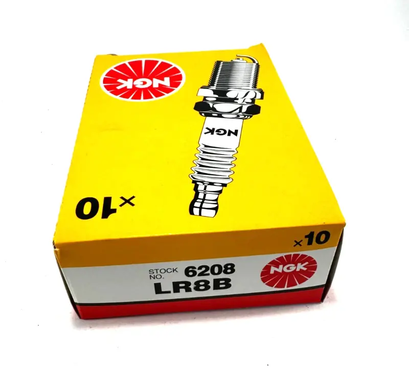 10 X Lr8b Ngk Spark Plugs 2