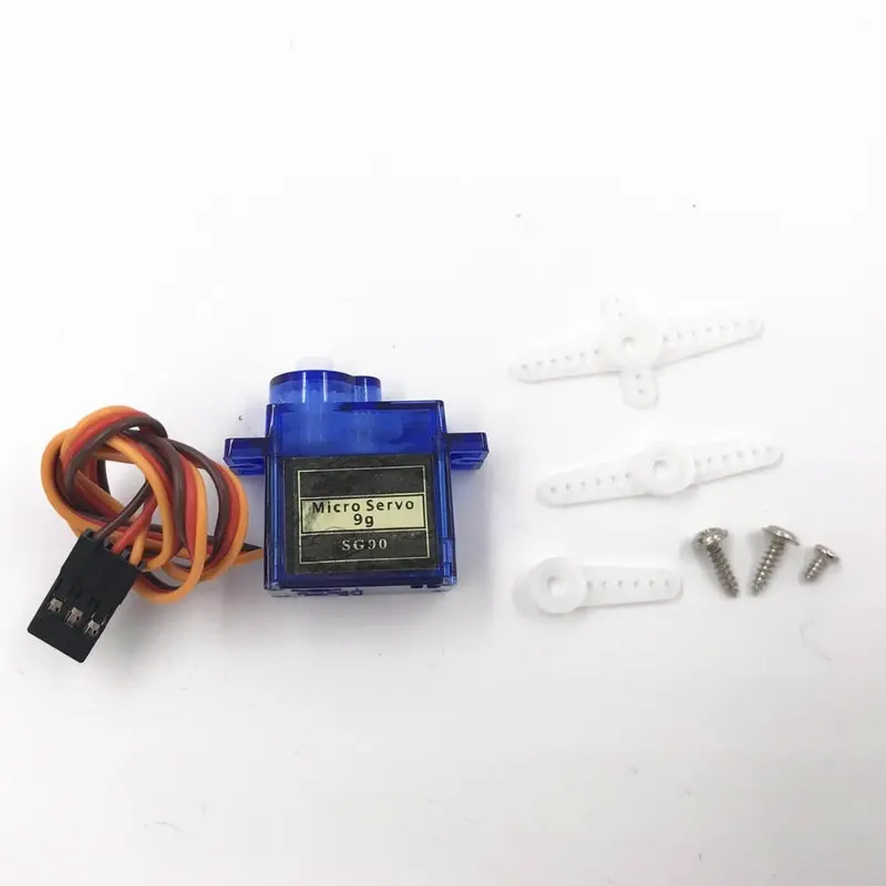 100% New Wholesale Sg90 9G Micro Servo Motor For Robot 6Ch Rc Helicopter Airplane Controls For Arduino 1