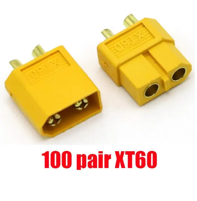 100 Pair High Quality Xt60 Xt-60 Xt 60 Xt30 Xt90 Plug Male Female Bullet Connectors Plugs For Rc Lipo Battery Wholesale Dropship 1