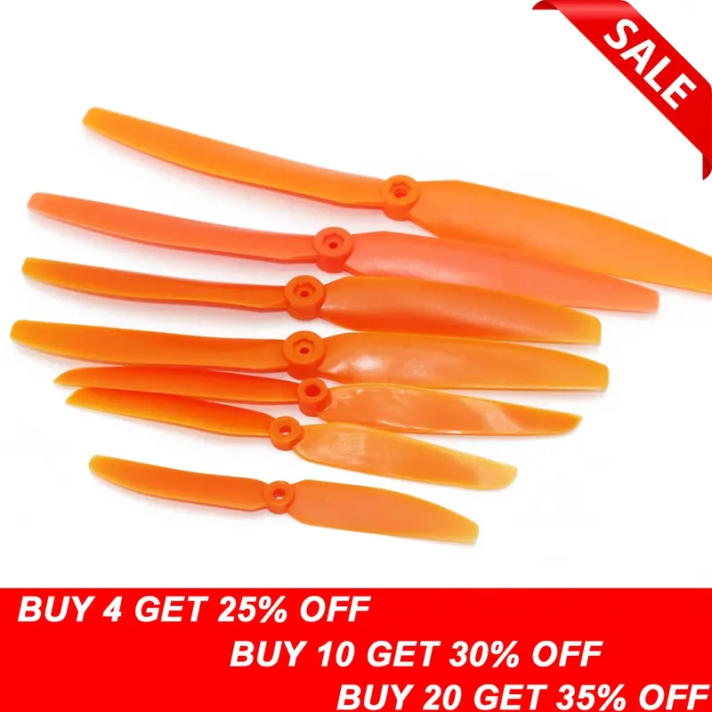 10Pc/Lot Gws Screw Propeller Prop 5Pk Dd Flyer 10X6 C Bs1v Ep-1060 9050 8060 8040 7035 6030 5030 1