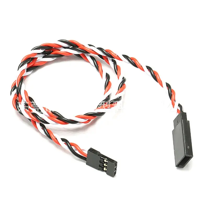 10Pcs 10/15/30/50/100Cm Servo Extension Cable 30 / 60Corefor Futaba Jr Anti-Interference Servo For Rc Helicopter Part 5