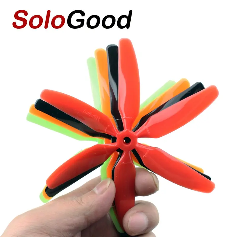 10Pcs 3045/4045/5040/5045 3 4 5 6 Blades Bullnose Propeller Cw /Ccw For 250 Fpv Racing Quadcopter Zmr250 Robocat 1
