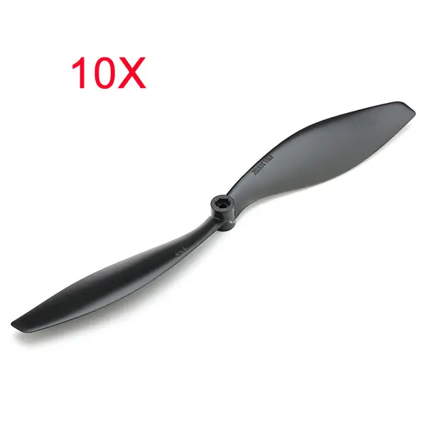 10Pcs 8060 8X6 Inch Propeller Blade Black Ccw For Rc Airplane 1