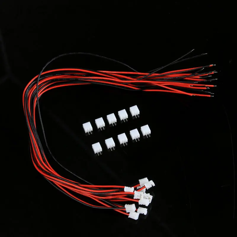 10Pcs Diy Mini Micro Jst Ph2.0Mm 2Pin/3Pin/4Pin/5Pin/6Pin Connector Terminal Plug With Cable Wire 26Awg 30Cm For Rc Model Battery Receiver 1