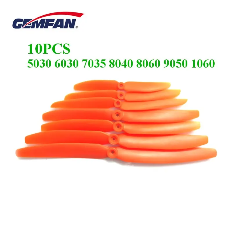 10Pcs Gemfan 5030 6030 7035 8040 8060 9050 1060 Direct Drive Propeller For Rc Models Airplane Fix Wing Aircraft 1
